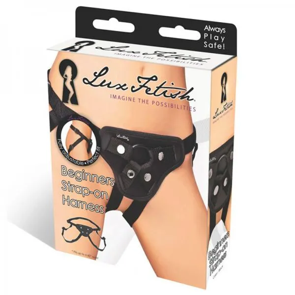 Electric Eel Female Sex Toys Lux Fetish Beginners Strap On Harness Black Electric Eel Female Sex Toys Lux Fetish Beginners Strap On Harness Black