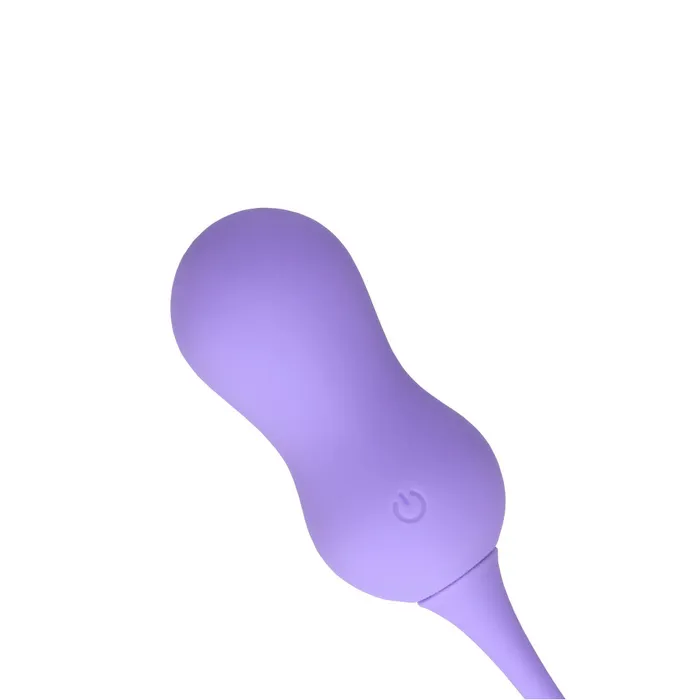 Female Sex Toys Shots Toys Rechargeable Silicone Vibro Egg with Remote Loveline Purple