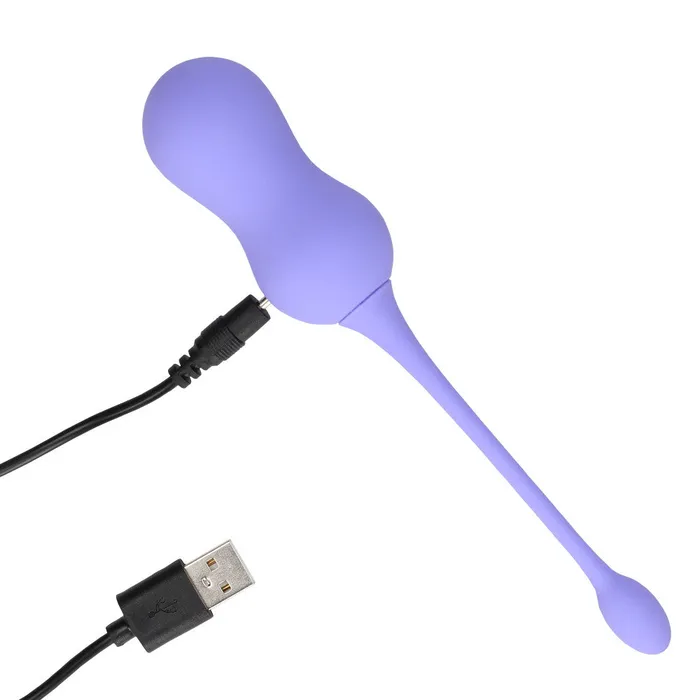 Female Sex Toys Shots Toys Rechargeable Silicone Vibro Egg with Remote Loveline Purple