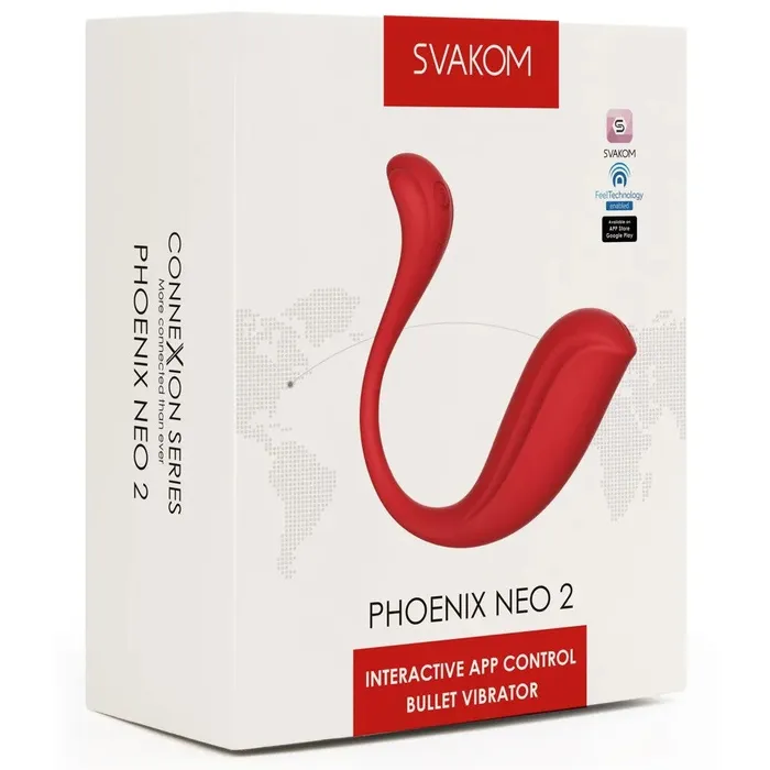 Interactive Vibrator Svakom Phoenix Neo 2 Svakom Female Sex Toys