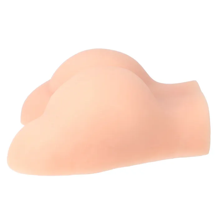 Lybaile Male Sex Toys Juicy Peach Vibrating Masturbator Vagina and Ass Cyber Skin