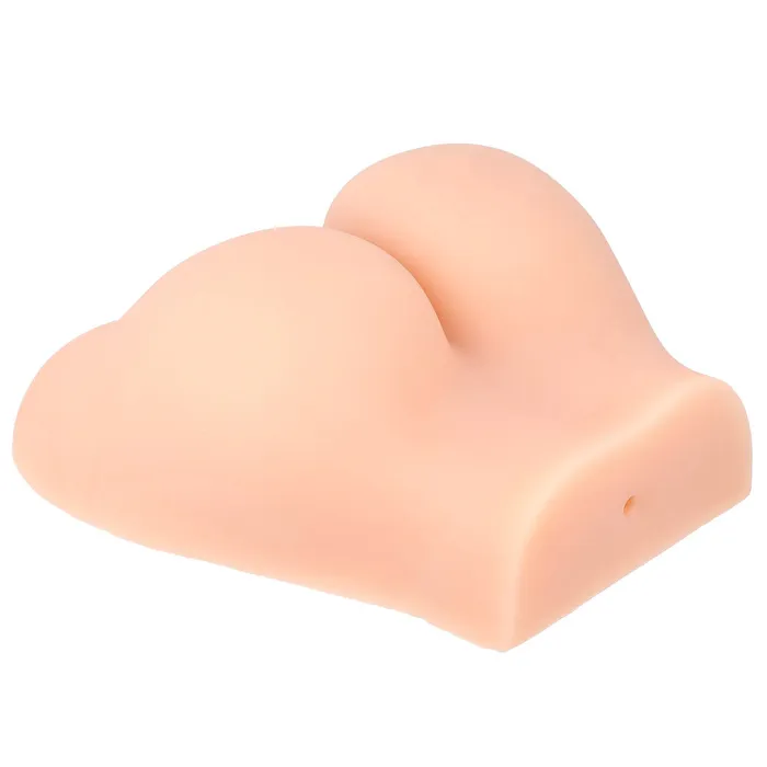 Lybaile Male Sex Toys Juicy Peach Vibrating Masturbator Vagina and Ass Cyber Skin