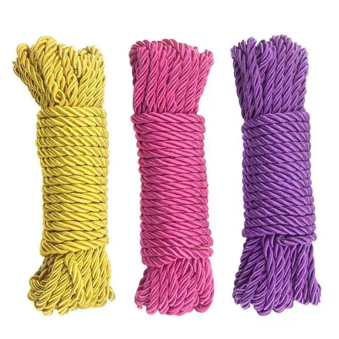 SexyPlay Vibrators BDSM Mercerized 10m Bondage Rope Pink