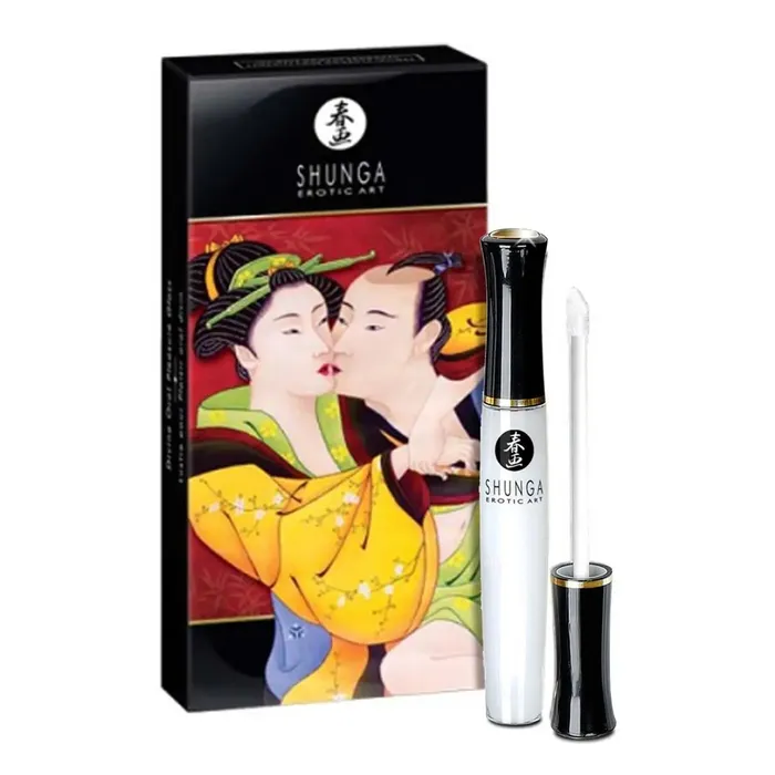 Shunga Divine Oral Pleasure Lip Gloss Strawberry Shunga Vibrators