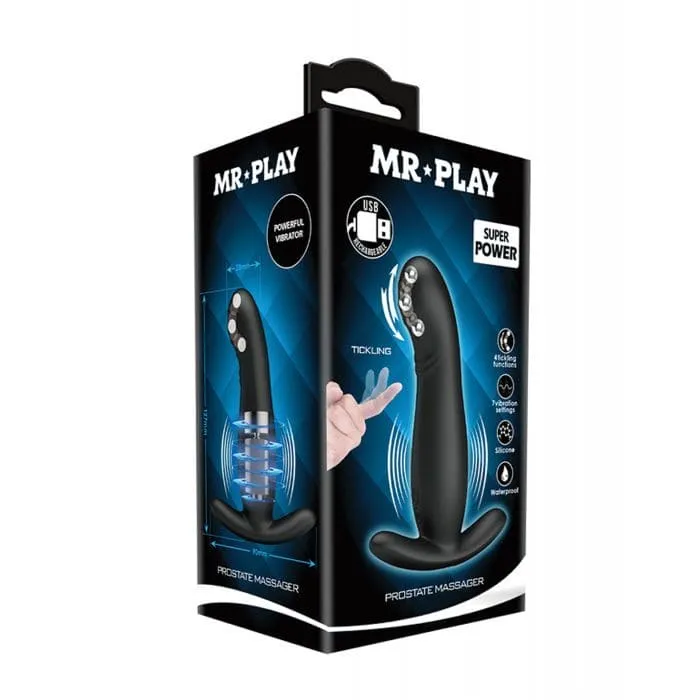 Male Sex Toys Mr Play Rolling Bead Prostate Massager Mr Play Male Sex Toys Mr Play Rolling Bead Prostate Massager Mr Play