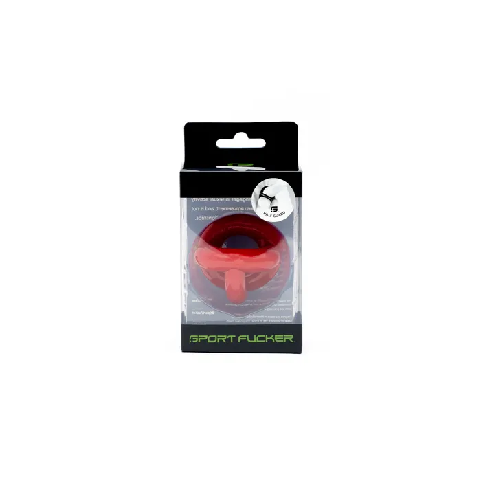 Sport Fucker Anal Half Guard Ring By Sport Fucker Red