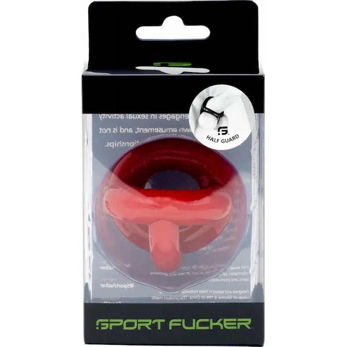 Sport Fucker Anal Half Guard Ring By Sport Fucker Red