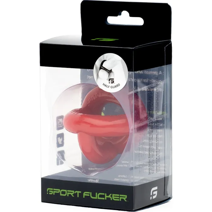 Sport Fucker Anal Half Guard Ring By Sport Fucker Red