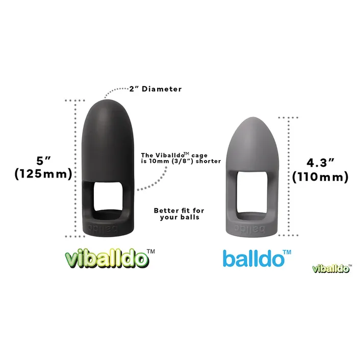 Viballdo The Vibrating Balldo Dildo balldo Female Sex Toys
