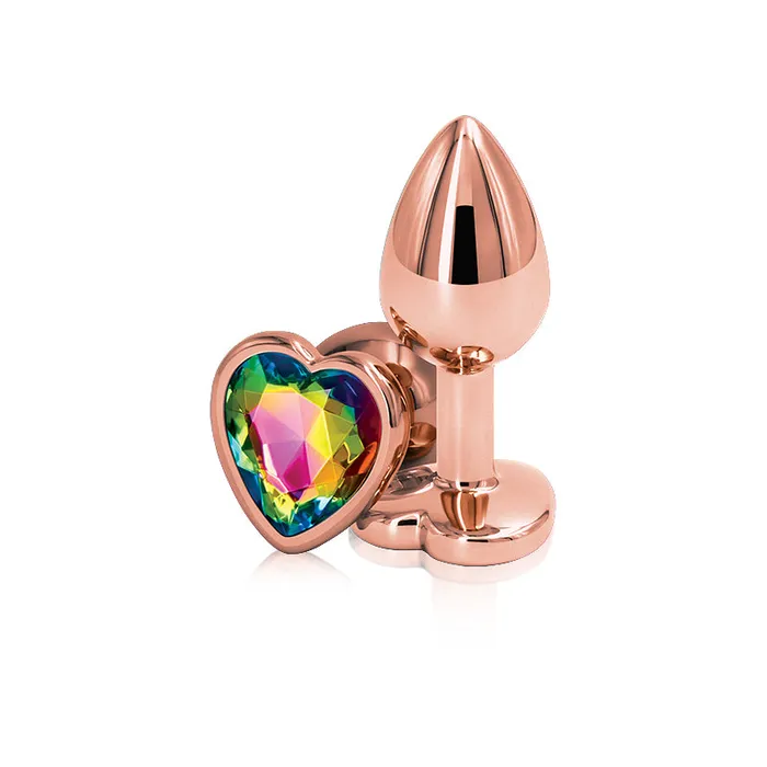 Anal Rear Assets Rose Gold Heart Plug