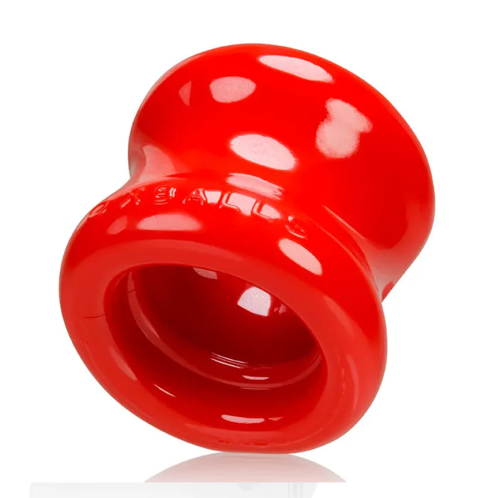 Blue Ox Designs Oxballs Vibrators Oxballs Squeeze Ball Stretcher Red