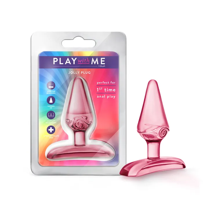 Blush Play With Me Jolly Plug Petite 275quot Anal Plug Tapered Head For Easy Insertion Perfect For BeginnerS Base Anchors Plug Outside The Body For Comfort Safety Adult Sex Toy Pink Blush Novelties Anal Blush Play With Me Jolly Plug Petite 275quot Anal Plug Tapered Head For Easy Insertion Perfect For BeginnerS Base Anchors Plug Outside The Body For Comfort Safety Adult Sex Toy Pink Blush Novelties Anal