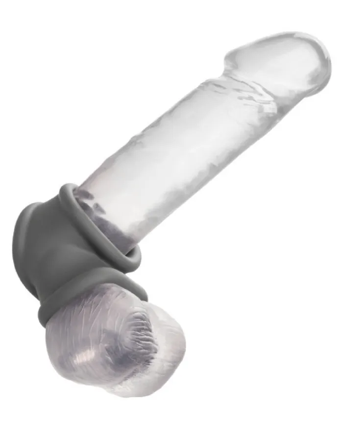 CalExotics Male Sex Toys Alpha Silicone Precision Cock and Ball Ring
