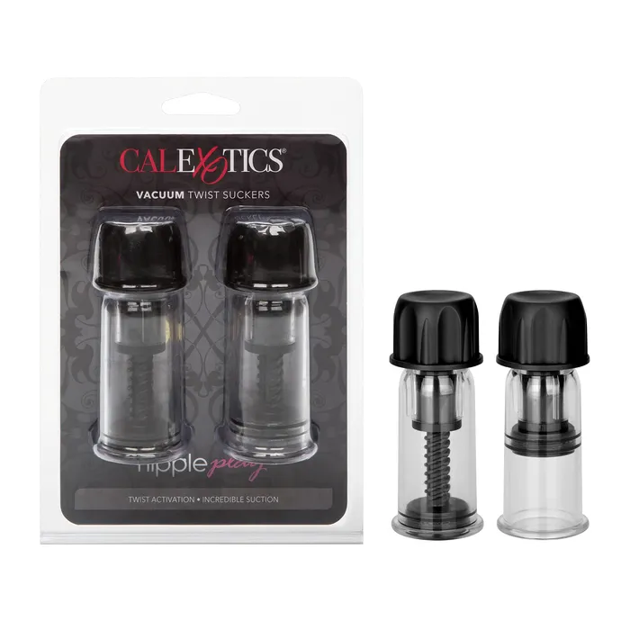 California Exotic Novelties Nipple Play Vacuum Twist Suckers BlackClear CalExotics Anal California Exotic Novelties Nipple Play Vacuum Twist Suckers BlackClear CalExotics Anal