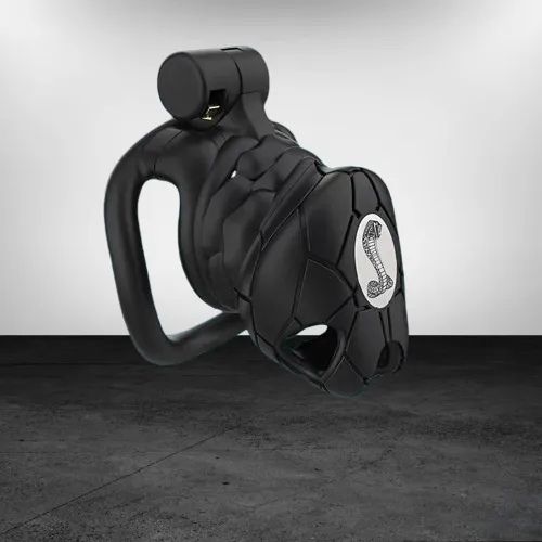 CHASTITY CAGE CO Male Sex Toys New 80 Cobra Chastity Device With 4 Rings