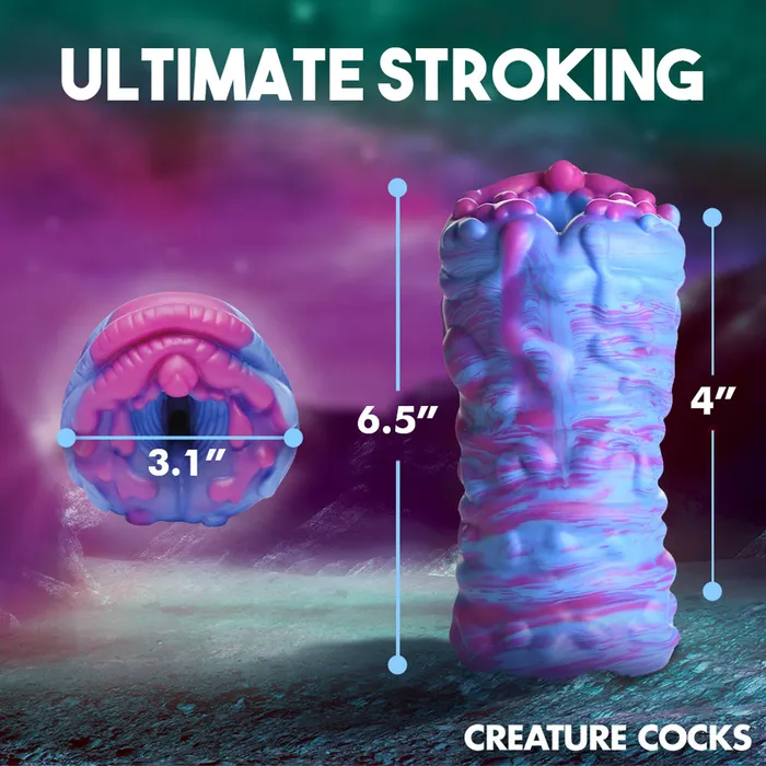 Male Sex Toys Creature Cocks Cyclone Squishy Alien Vagina Stroker