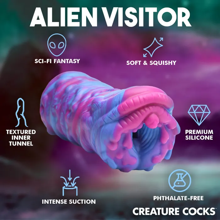 Male Sex Toys Creature Cocks Cyclone Squishy Alien Vagina Stroker