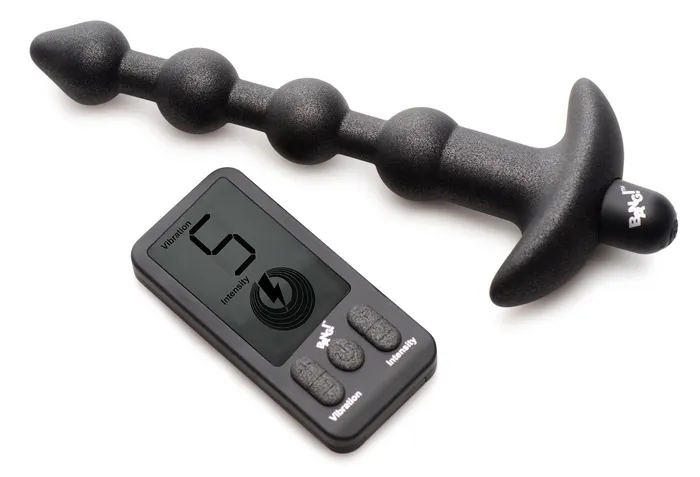 XR Brands Male Sex Toys Bang Silicone Anal Beads with Remote