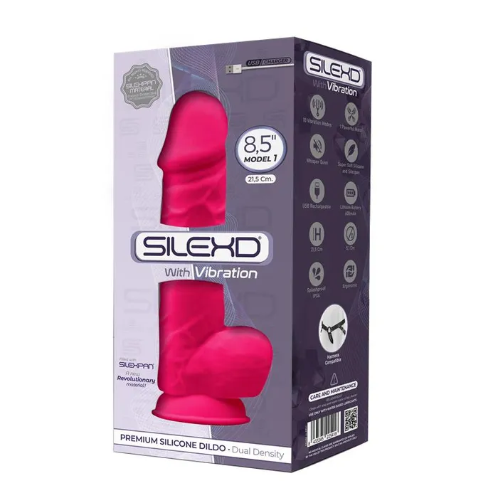 ADRIEN LASTIC Dildos SILEXD MODEL 1 85 INCH DILDO WITH MOTOR