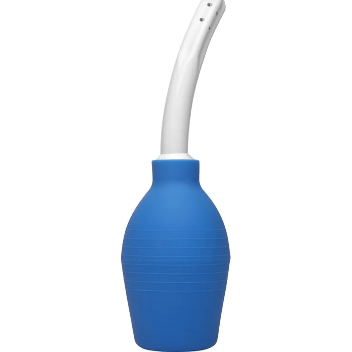 CleanStream Anal Deluxe Enema Bulb Blue