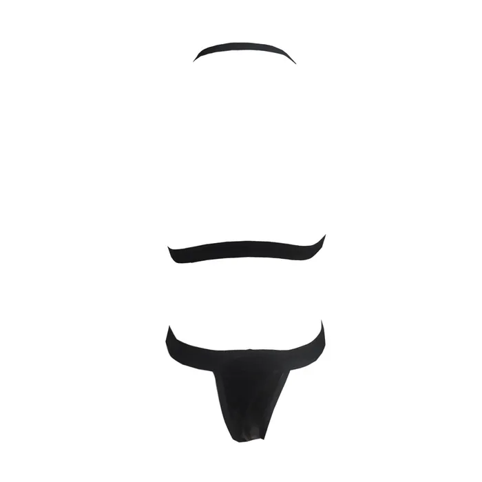 Intimate PU Leather Lingerie for Ladies Womens Erotic Underwear Sets Black Sexy Bodysuit EVEs SECRETS Anal