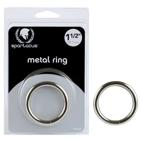 Male Sex Toys Spartacus Spartacus Metal Cock Ring 15 inch Nickel Plated Silver Male Sex Toys Spartacus Spartacus Metal Cock Ring 15 inch Nickel Plated Silver