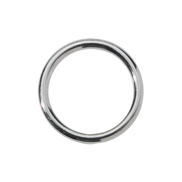 Male Sex Toys Spartacus Spartacus Metal Cock Ring 15 inch Nickel Plated Silver