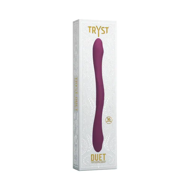 Tryst Duet Double Ended Vibrator with Remote Doc Johnson Female Sex Toys