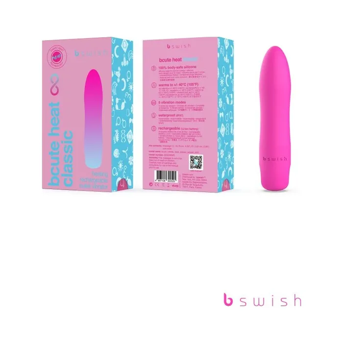 Vibrators Bcute Infinite Heat Classic Sunset Pink Pink Bswish