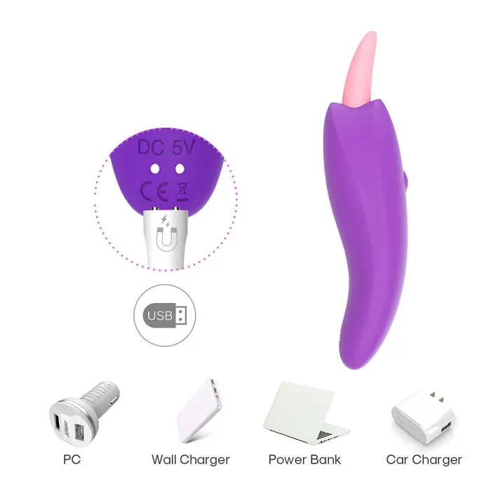 Vibrators Tongue Twister Licking Toy Your Pleasure Toys