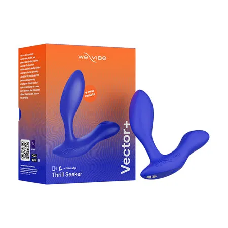 WeVibe Vector Vibrating Prostate Stimulator Black Blue WeVibe Anal