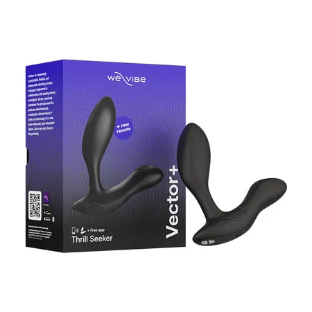 WeVibe Vector Vibrating Prostate Stimulator Black Blue WeVibe Anal