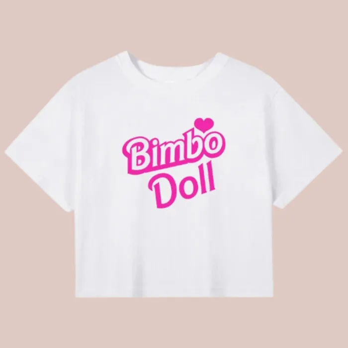Bimbo Doll Crop Top House of Chastity Male Sex Toys