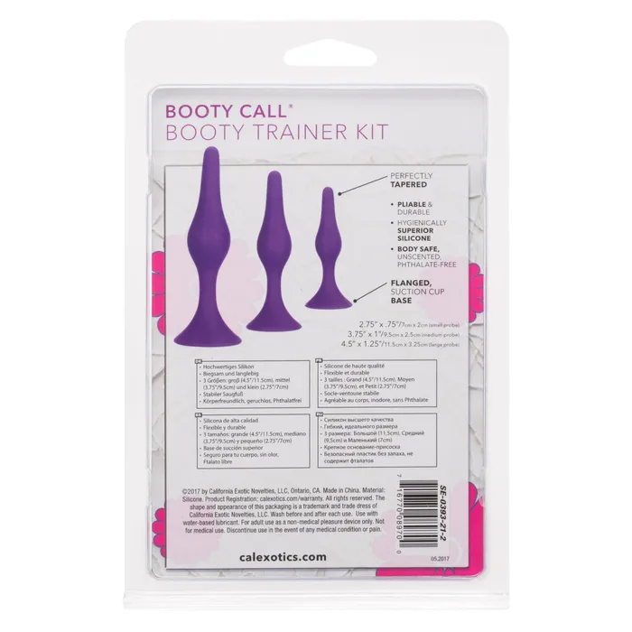 CalExotics Anal Booty Call Booty Trainer Kit Purple