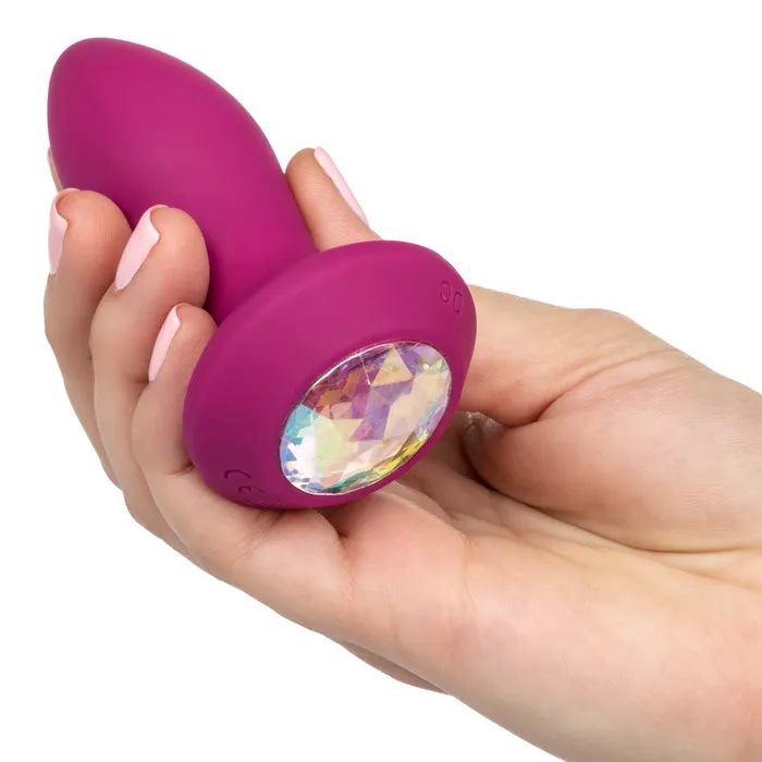 Calexotics Anal Power Gem Vibrating Petite Crystal Butt Plug