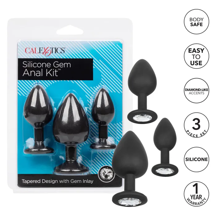 CalExotics Anal Silicone Gem Anal Kit CalExotics Anal Silicone Gem Anal Kit