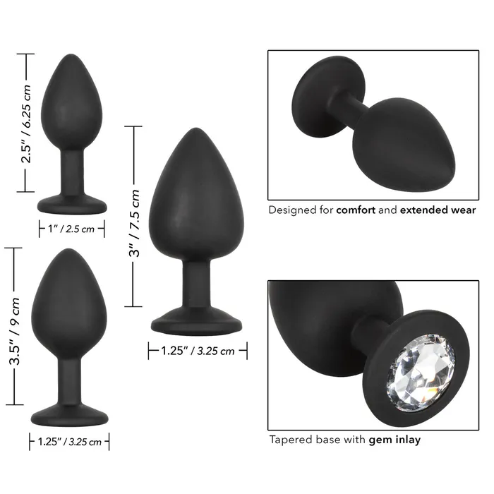 CalExotics Anal Silicone Gem Anal Kit CalExotics Anal Silicone Gem Anal Kit
