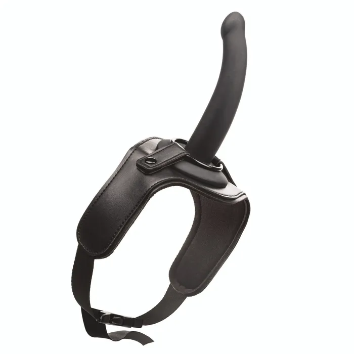CalExotics Male Sex Toys Onyxxx Thigh Strap with Silicone Probe