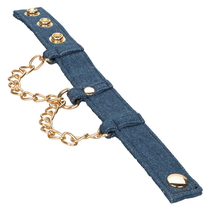 CalExotics Ride Em Premium Denim Collection Wrist Cuffs Couples CalExotics Ride Em Premium Denim Collection Wrist Cuffs Couples
