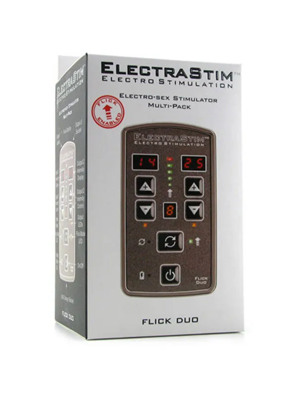 Calvista Male Sex Toys ElectraStim Flick Duo Stimulation MultiPack