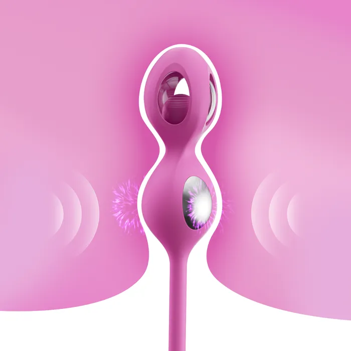 Elektra Appcontrolled EStim Kegel Trainer Honey Play Box Female Sex Toys
