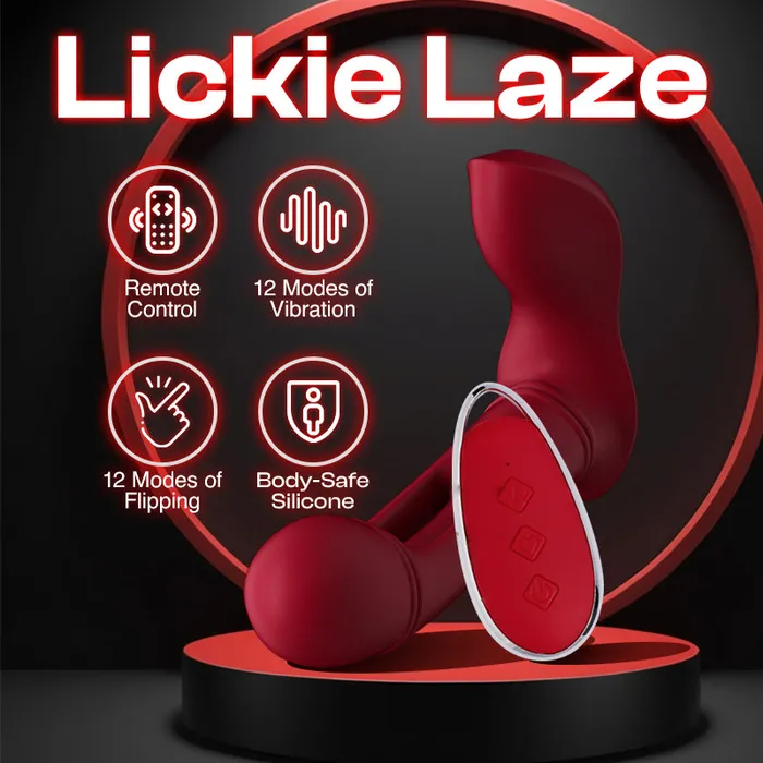 FRISKY BUSINESS SG Vibrators Lickie Laze Tickling Female Wearable Vibrator