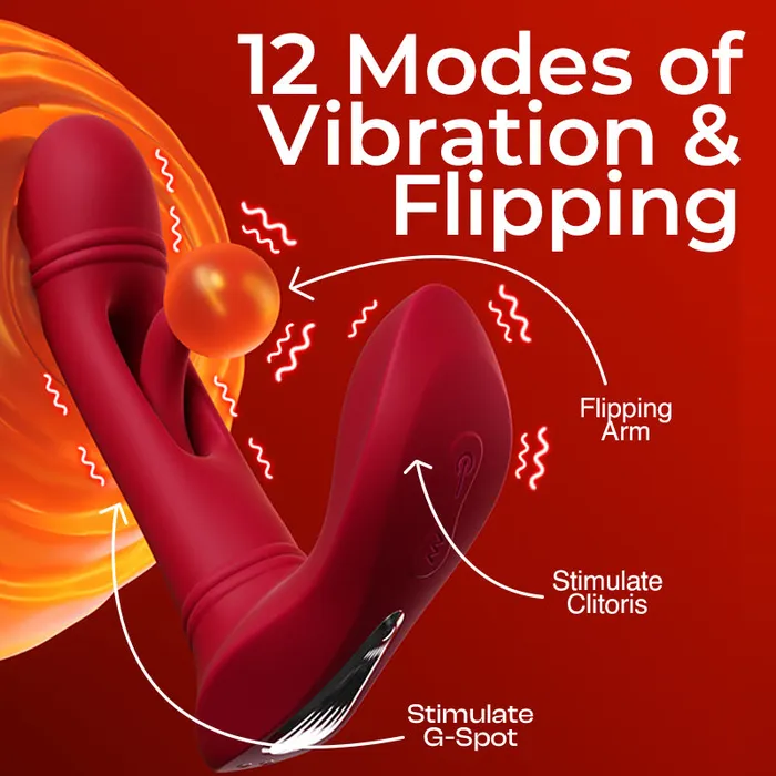 FRISKY BUSINESS SG Vibrators Lickie Laze Tickling Female Wearable Vibrator