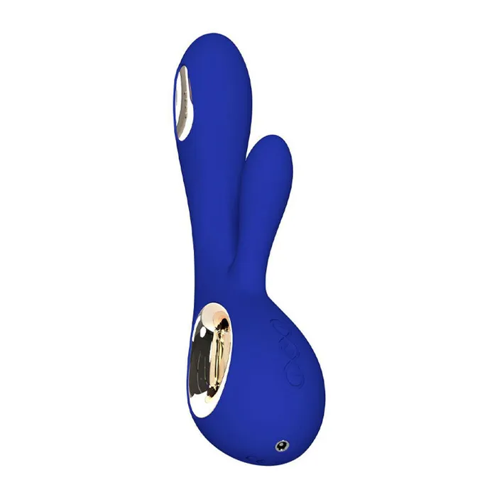 Lelo Vibrators LELO Soraya Wave Midnight Blue ComeHither Tip