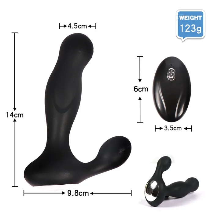 Male Sex Toys HEXHER Remote Control Anal Plugin