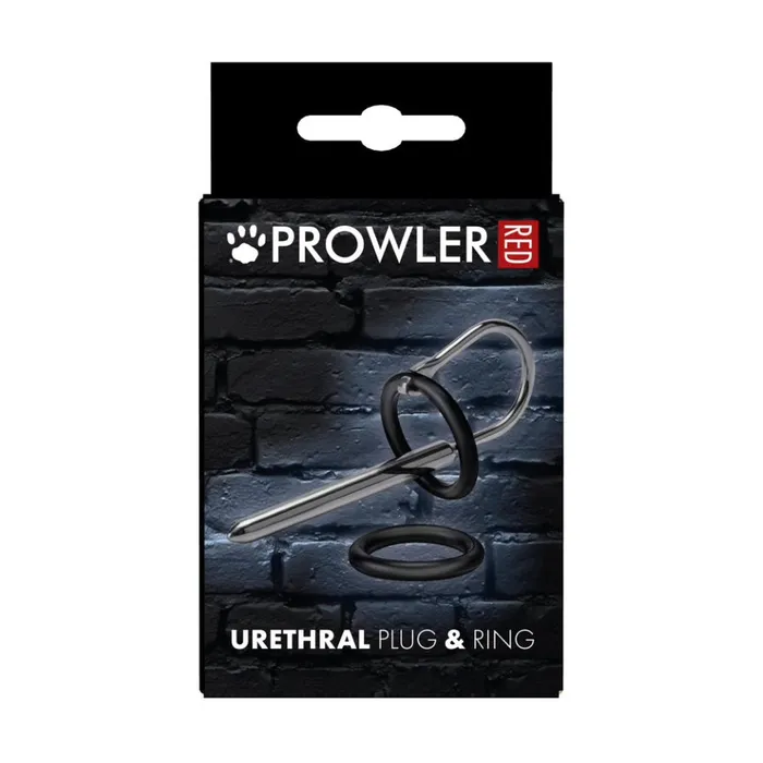 Prowler RED Male Sex Toys Prowler RED Urethral Plug and Ring Set