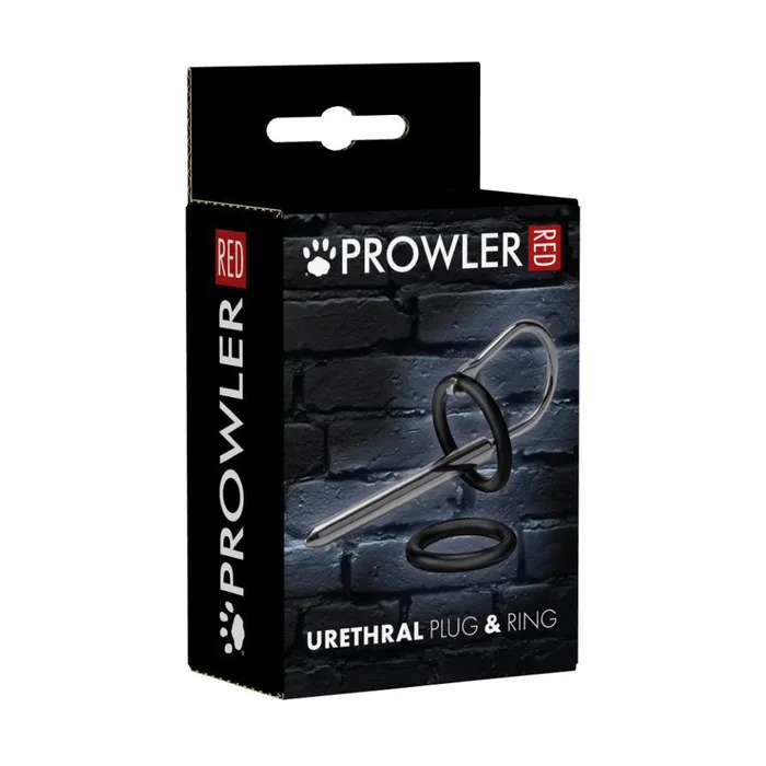 Prowler RED Male Sex Toys Prowler RED Urethral Plug and Ring Set