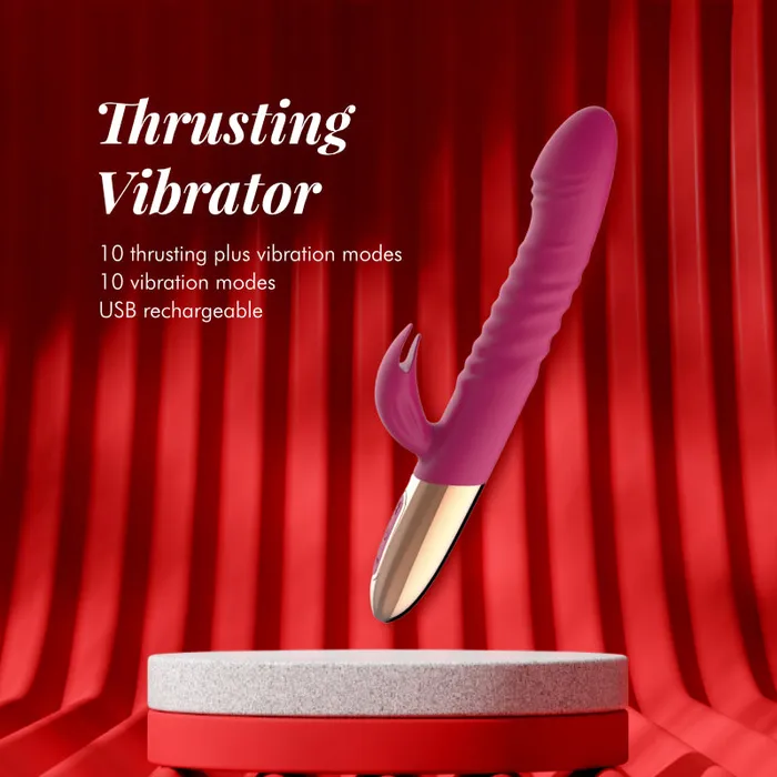 Thrust Delight Vibrate Thrust Gspot Vibrator FRISKY BUSINESS SG Vibrators