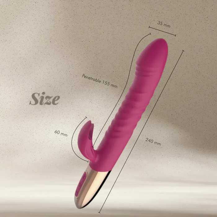 Thrust Delight Vibrate Thrust Gspot Vibrator FRISKY BUSINESS SG Vibrators