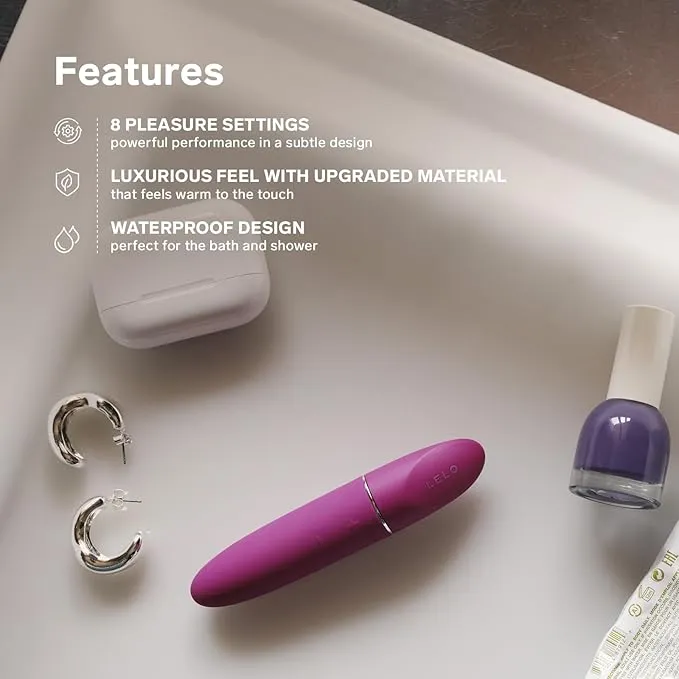 Vibrators Lelo Mia 3 Clitoral Vibrator Deep Rose Lelo